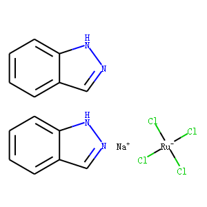 Sodium;1H-indazole;tetrachlororuthenium(1-)