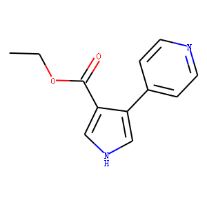 ETHYL 4-PYRIDIN-4-YL-1H-PYRROLE-3-CARBOXYLATE