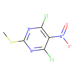 4,6-Dichloro-2-(methylthio)-5-nitro-pyrimidine