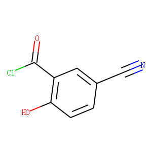 Benzoyl chloride, 5-cyano-2-hydroxy- (9CI)