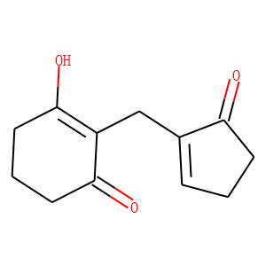 3-Hydroxy-2-[(5-oxo-1-cyclopenten-1-yl)methyl]-2-cyclohexen-1-one