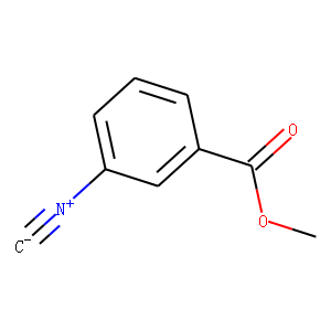 Benzoic acid, 3-isocyano-, methyl ester (9CI)