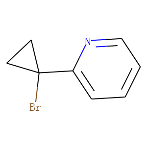 Pyridine, 2-(1-bromocyclopropyl)- (9CI)