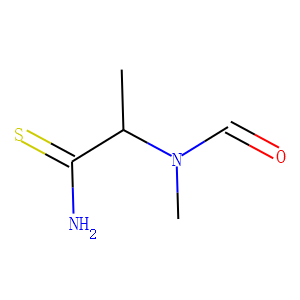 Propanethioamide,2-(formylmethylamino)-(9CI)
