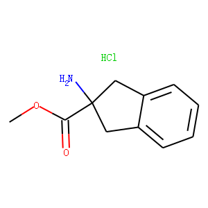 2-AMINO-INDAN-2-CARBOXYLIC ACID METHYL ESTER HYDROCHLORIDE