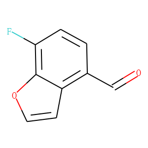 4-Benzofurancarboxaldehyde,  7-fluoro-