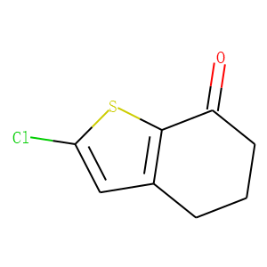 2-Chloro-5,6-dihydrobenzothiophen-7(4H)-one