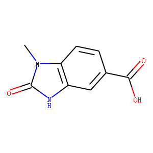 1H-Benzimidazole-5-carboxylicacid,2,3-dihydro-1-methyl-2-oxo-(9CI)