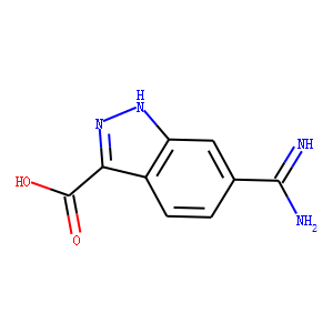 6-CARBAMIMIDOYL-1H-INDAZOLE-3-CARBOXYLIC ACID