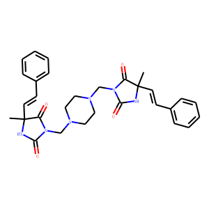 5-methyl-3-[[4-[[4-methyl-2,5-dioxo-4-[(E)-2-phenylethenyl]imidazolidi n-1-yl]methyl]piperazin-1-yl]