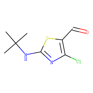 4-CHLORO-2-(TERT-BUTYLAMINO)-5-THIAZOLECARBOXALDEHYDE