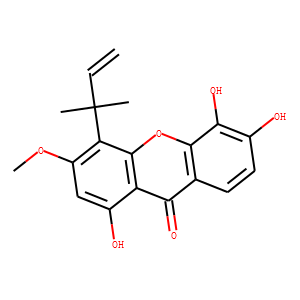 Isocudraniaxanthone B