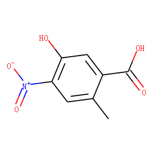 Benzoic acid, 5-hydroxy-2-methyl-4-nitro-