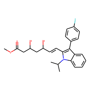 rac-Fluvastatin Methyl Ester (mixture of diastereomers)