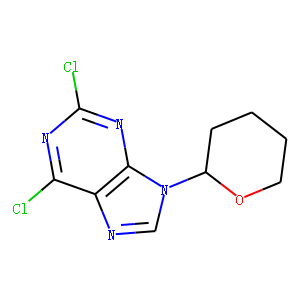 2,6-Dichloro-9-(tetrahydropyran-2-yl)-9H-purine