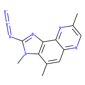 2-Azido-3,4,8-trimethyl-3H-imidazo[4,5-f]quinoxaline