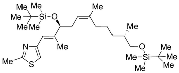 4-[(1E,3S,5Z,8R/S,10S)-3,11-Bis-{[tert-butyl(dimethyl)silyl]oxy}-2,6,10-trimethyl-undeca-1,5-dienyl]