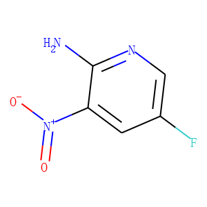 2-Amino-3-nitro-5-fluoropyridine