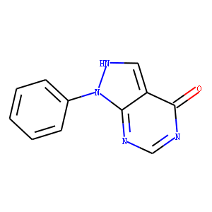 4-Hydroxy-1-phenylpyrazolo[3,4-d]pyrimidine