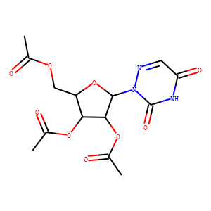 (-)-6-Azauridine 2’, 3’,5’-triacetate