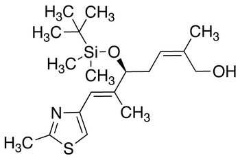 (-)-(2Z,5S,6E)-5-{[tert-Butyl(dimethyl)silyl]oxy}-2,6-dimethyl-7-(2-methyl-1,3-thiazol-4-yl)hepta-2,