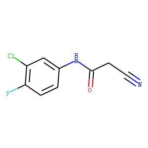 N-(3-Chloro-4-fluorophenyl)-2-cyanoacetamide