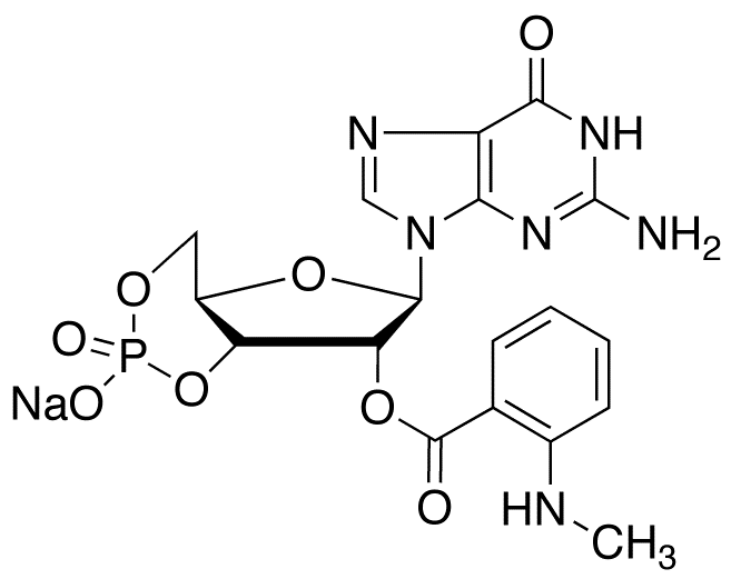 2’-(N-Methylanthraniloyl) Guanosine 3’,5’-Cyclic Monophosphate Sodium Salt