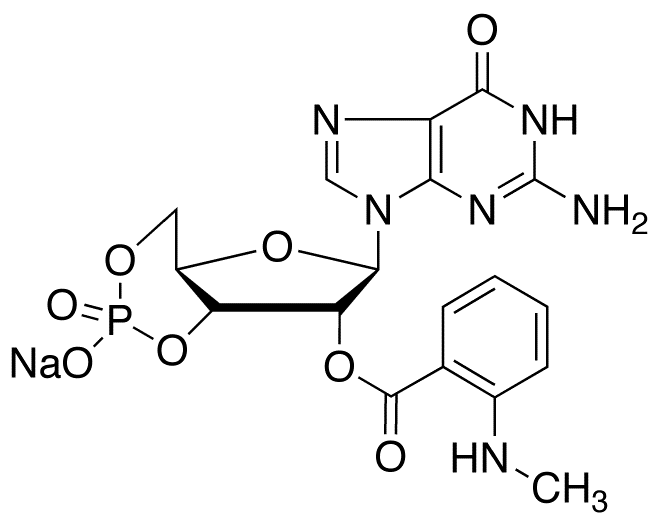 2’-(N-Methylanthraniloyl) Guanosine 3’,5’-Cyclic Monophosphate Sodium Salt