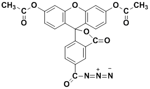Fluorescein-5-carbonyl azide, diacetate