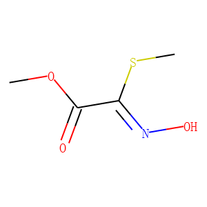 2-(Hydroxyimino)-2-(methylthio)acetic Acid Methyl Ester