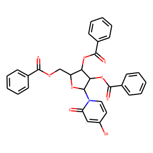 4-Hydroxy-1-(2,3,5-tri-O-benzoyl-β-D-ribofuranosyl)-2(1H)-pyridinone 