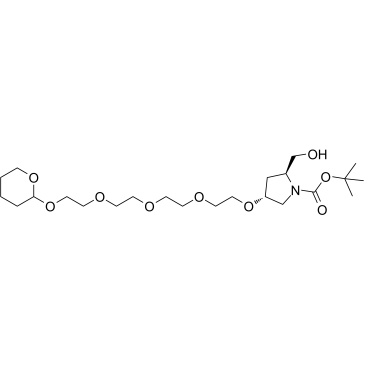 THP-PEG4-Pyrrolidine(N-Boc)-CH2OH