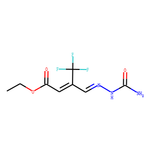 3-[[2-(Aminocarbonyl)hydrazinylidene]methyl]-4,4,4-trifluoro-2-butenoic Acid Ethyl Ester