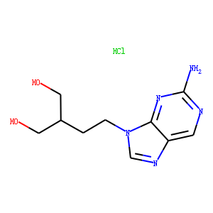 6-Deoxypenciclovir Hydrochloride