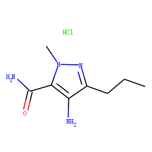 4-Amino-1-methyl-3-propyl-1H-pyrazole-5-carboxamide Hydrochloride