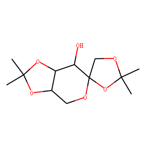 1,2:4,5-bis-O-(1-Methylethylidene)-β-D-Fructopyranose