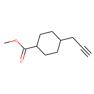 trans-4-(2-Propynyl)cyclohexanecarboxylic Acid Methyl Ester