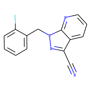 1-(2-Fluorobenzyl)-1H-pyrazolo[3,4-b]pyridine-3-carbonitrile