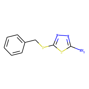 2-Benzylthio-5-amino-1,3,4-thiadiazole