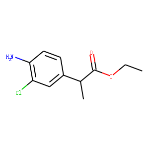 4-Amino-3-chloro-hydratropic Acid Ethyl Ester
