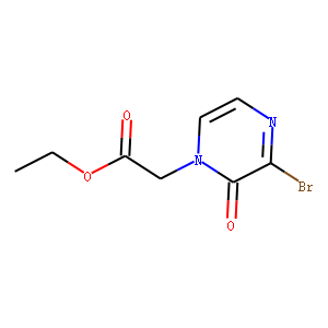 3-Bromo-2-oxo-1(2H)-pyrazineacetic Acid Ethyl Ester