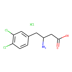 (S)-3-Amino-4-(3,4-dichlorophenyl)butanoic acid, HCl