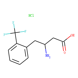 (S)-3-Amino-4-(2-trifluoromethylphenyl)butanoic Acid Hydrochloride