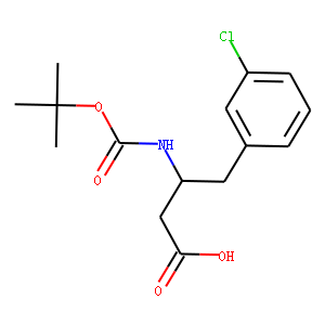 Boc-(S)-3-amino-4-(3-chloro-phenyl)-butyric Acid