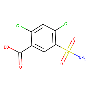 2,4-Dichloro-5-sulfamoylbenzoic Acid
