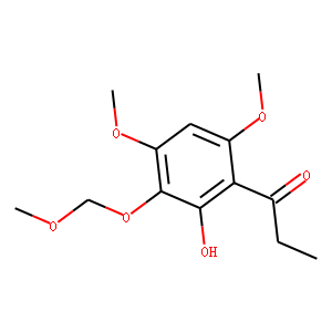 1-[2-Hydroxy-4,6-dimethoxy-3-(methoxymethoxy)phenyl]-1-propanone