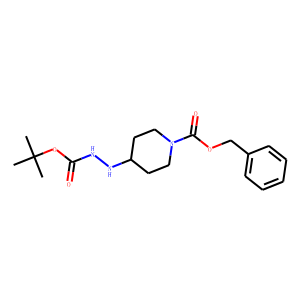 Benzyl 4-(2-(tert-butoxycarbonyl)hydrazinyl)piperidine-1-carboxylate