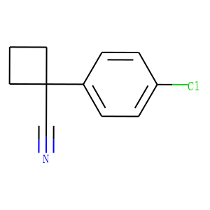 1-(4-Chlorophenyl)cyclobutane Carbonitrile