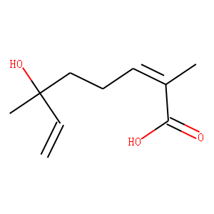 6-Hydroxy-2,6-dimethyl-2,7-octadienoic acid