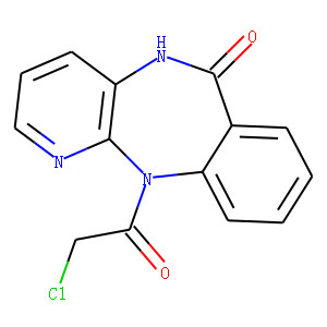 11-(Chloroacetyl)-5,11-dihydro-6H-pyrido[2,3-b][1,4]benzodiazepin-6-one